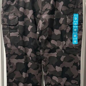 Airwalk Black Camo Pants